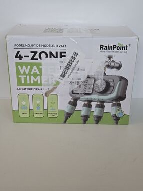 RainPoint 4-Zone Green Water Timer ITV447